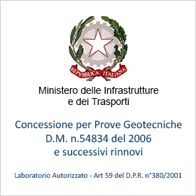 Concessione prove geotecniche